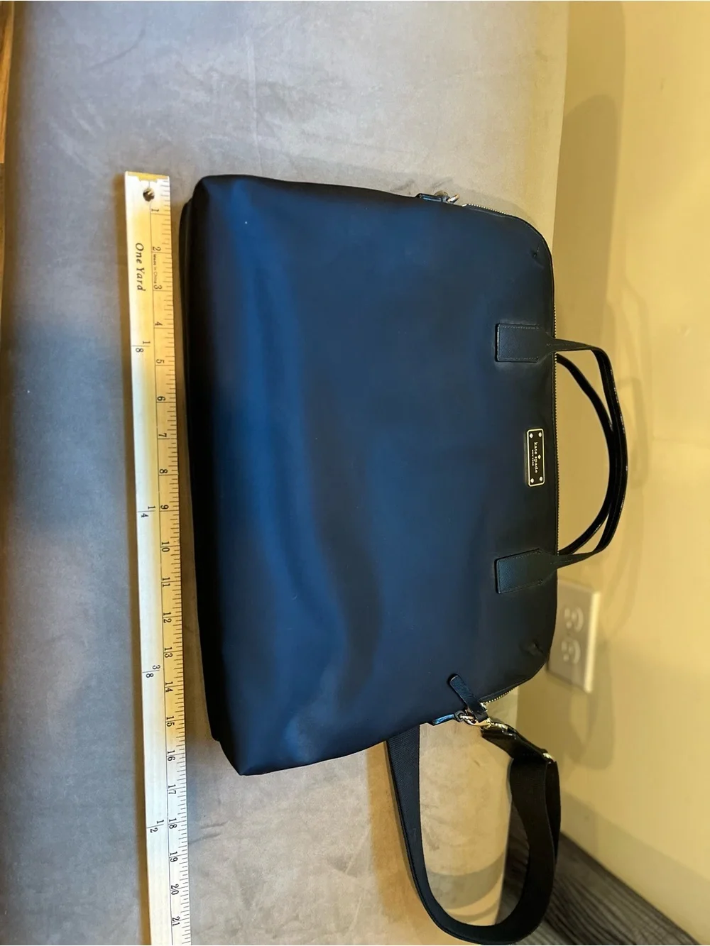 kate spade Black Blake Avenue Daveney Laptop Bag with Shoulder Strap